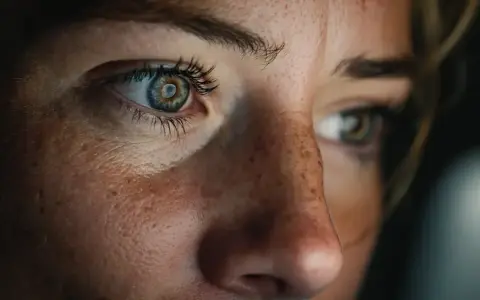 Gros plan sur les yeux d'une femme, révélant la beauté de sa peau tachetée. L'astaxanthine bienfaits pour une peau éclatante.